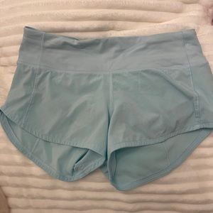 LULULEMON SPEED UP SHORTS SIZE 2